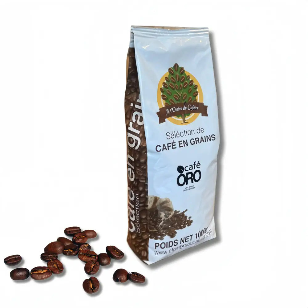 Café en Grains A l’Ombre du Caféier Oro 1 kg - café