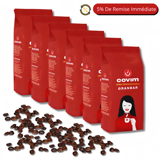 Café en Grains Covim Granbar 6 kg - café