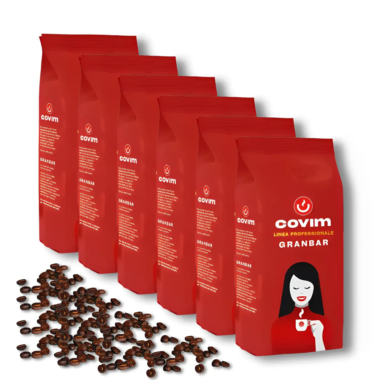 Café en Grains Covim Granbar 6 kg - café