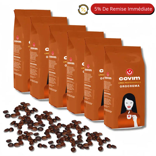 Café en Grains Covim Orocrema 6 kg - café