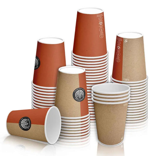 Gobelet en carton 16 cl - 100 gobelets - Accessoire Café