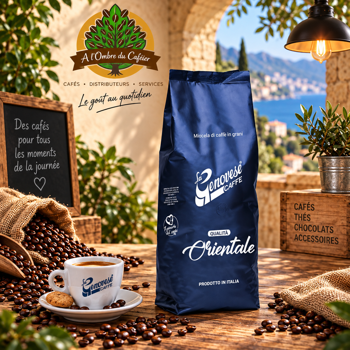 Café en Grains La Genovese Oriental 1kg
