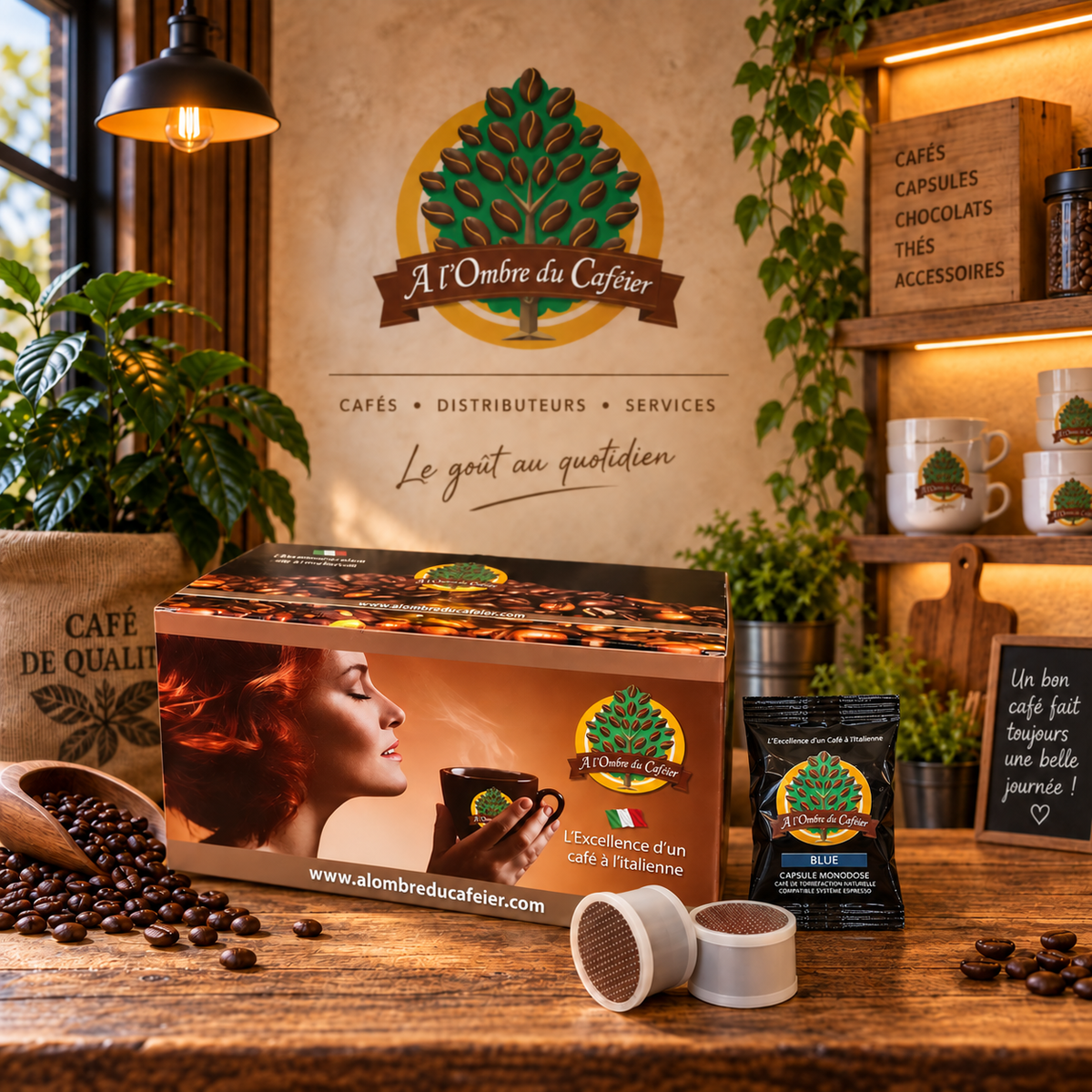 Cafés en Capsule FAP - BLUE 100 capsules