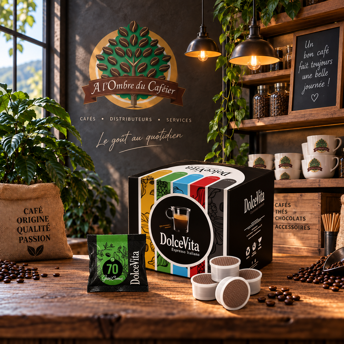 Cafés en Capsule FAP - Dolce Vita Gran Crema 100 capsules
