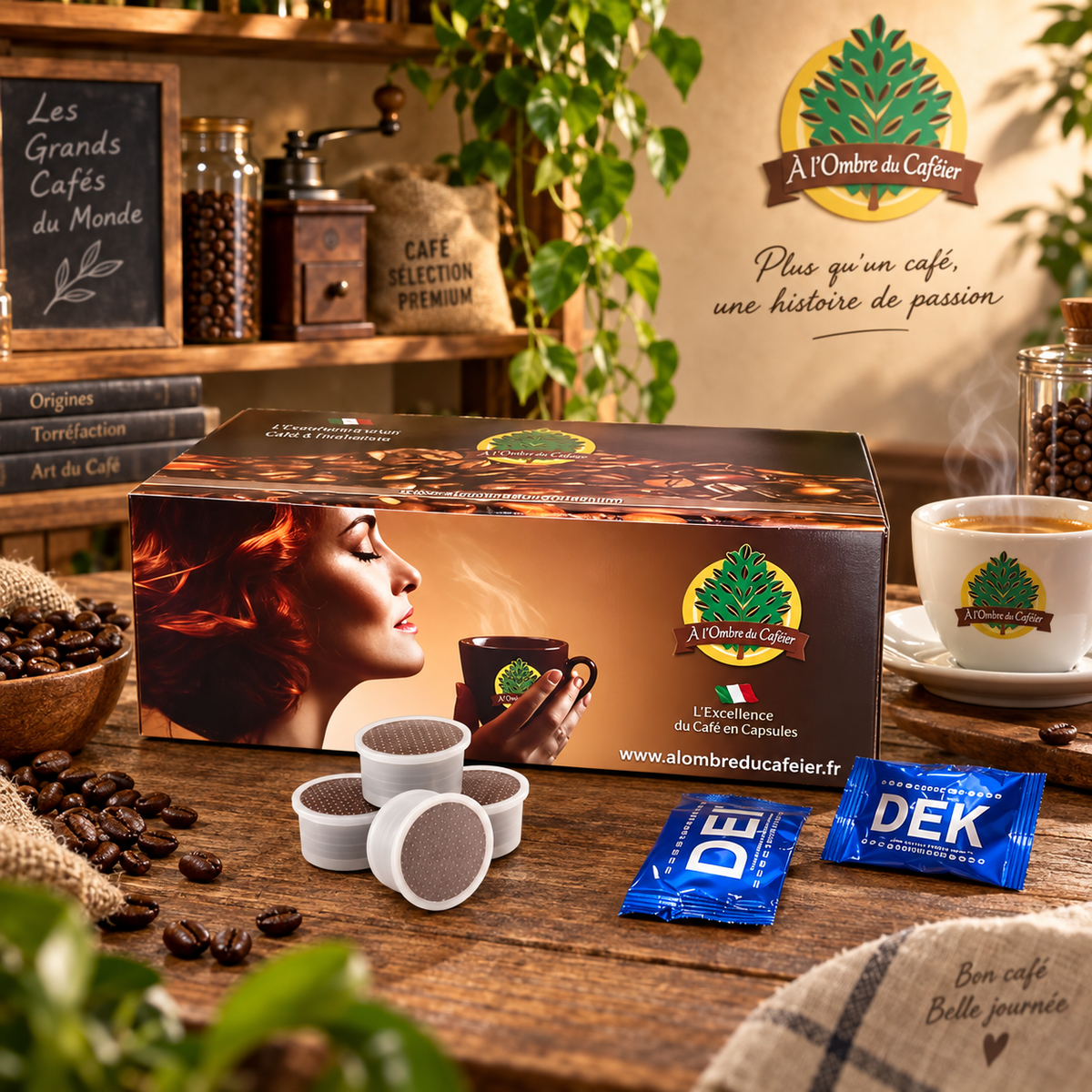 Cafés en Capsule FAP - DECA 30 capsules