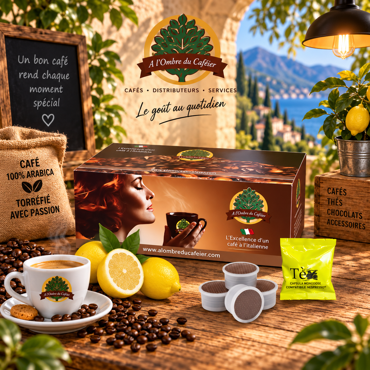 Capsule FAP AOC - Thé Citron 30 capsules