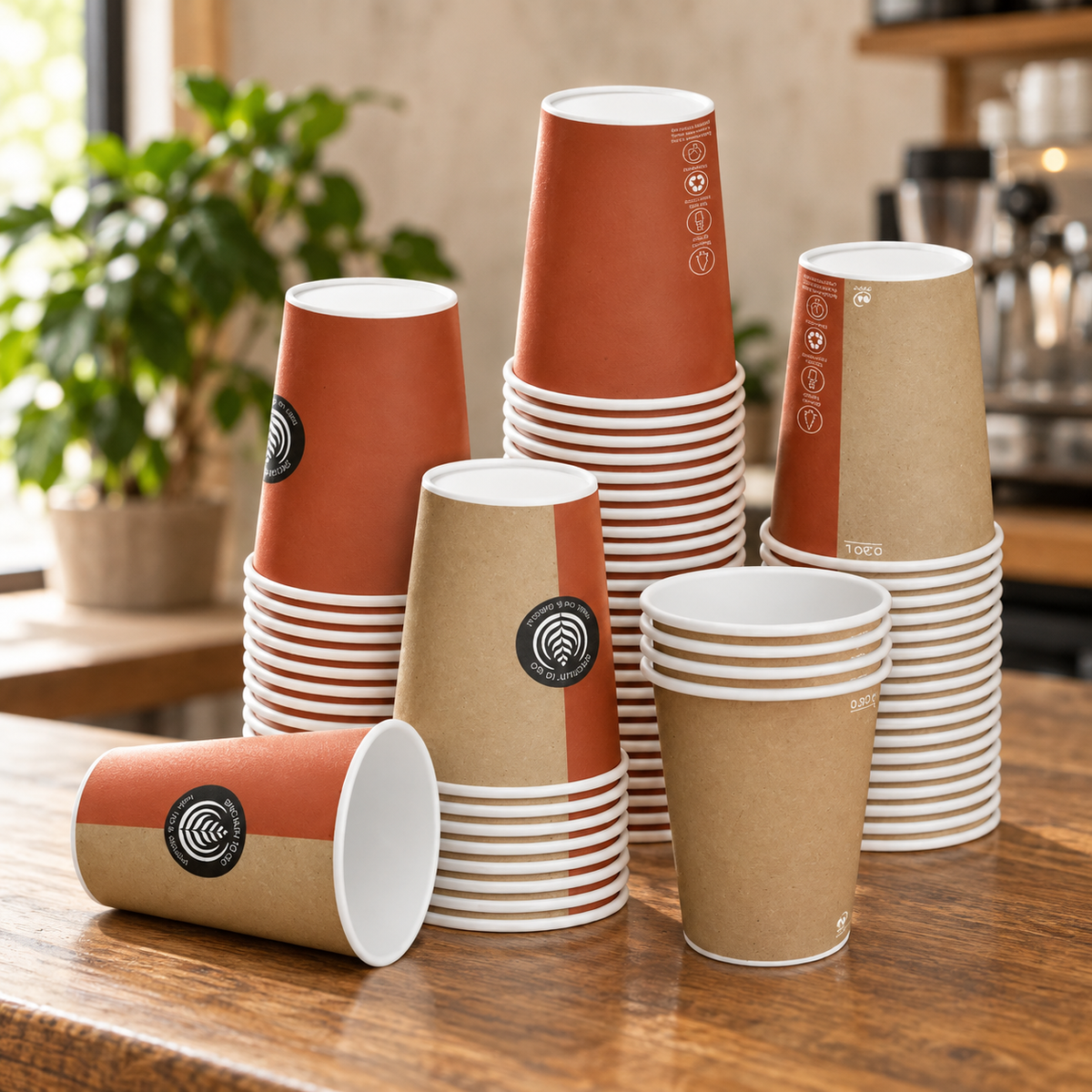 Gobelet en carton 16 cl - 100 gobelets