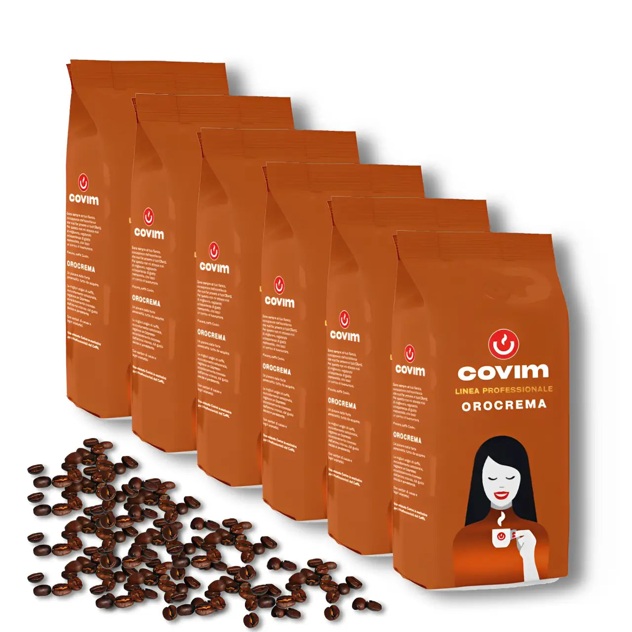 Café en Grains Covim Orocrema 6 kg - café