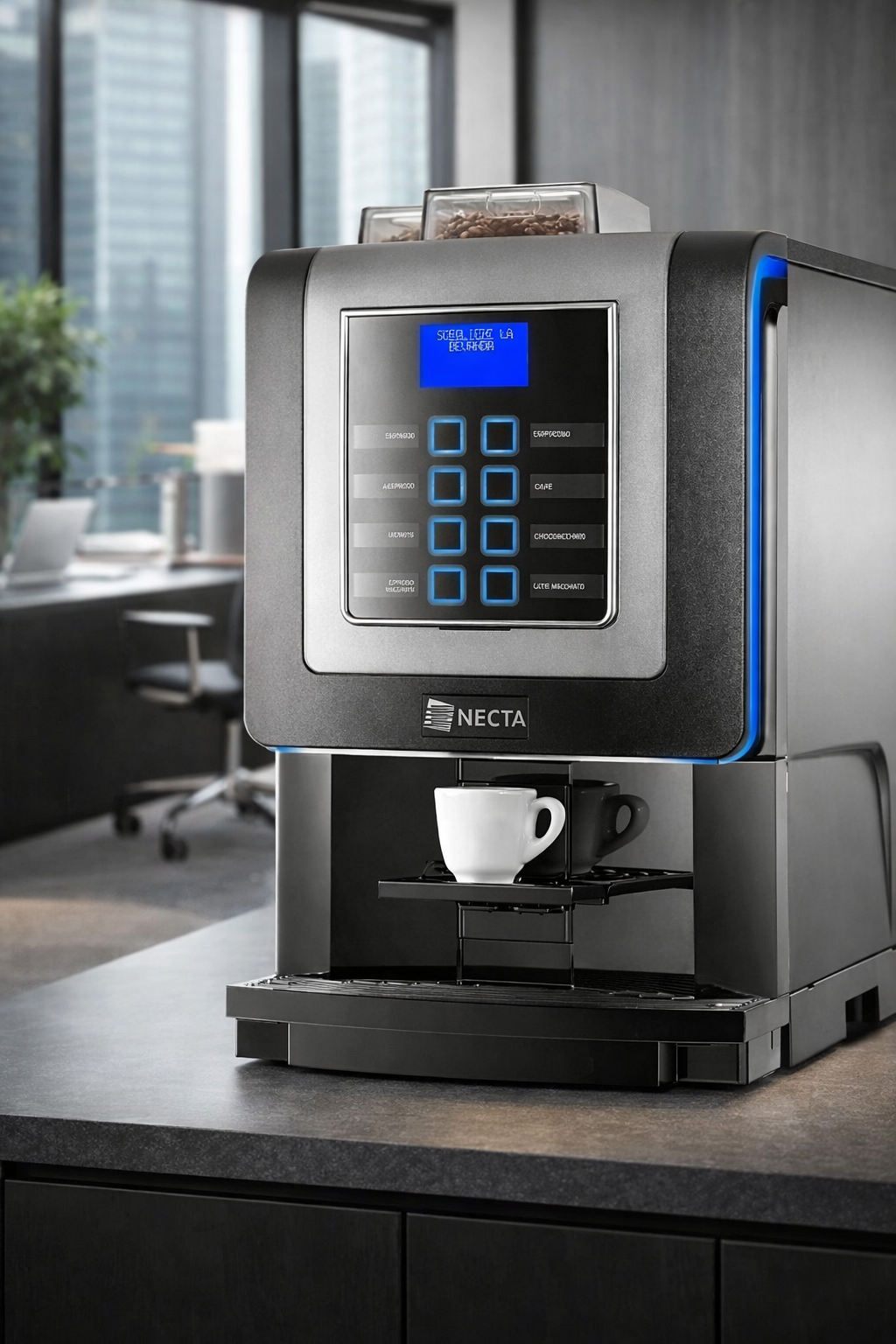 Machine à café professionnelle Necta pour bureau moderne